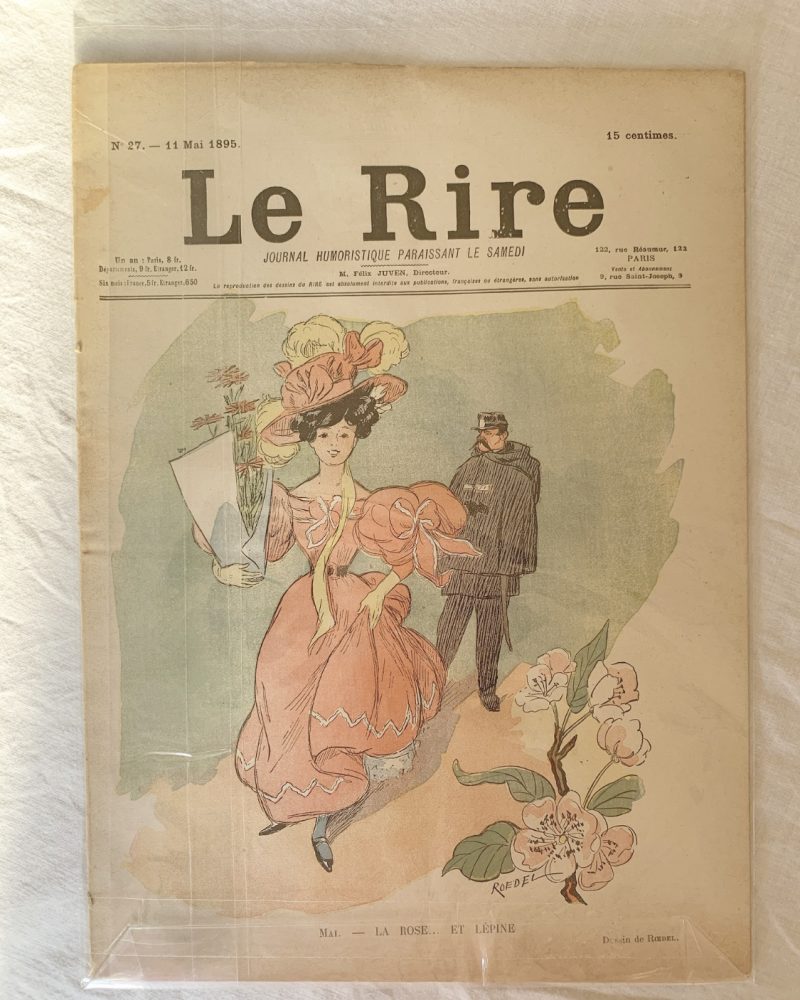 商品】フランス アンティーク新聞 Le Rire １８９５年 | 【ヨーロッパ